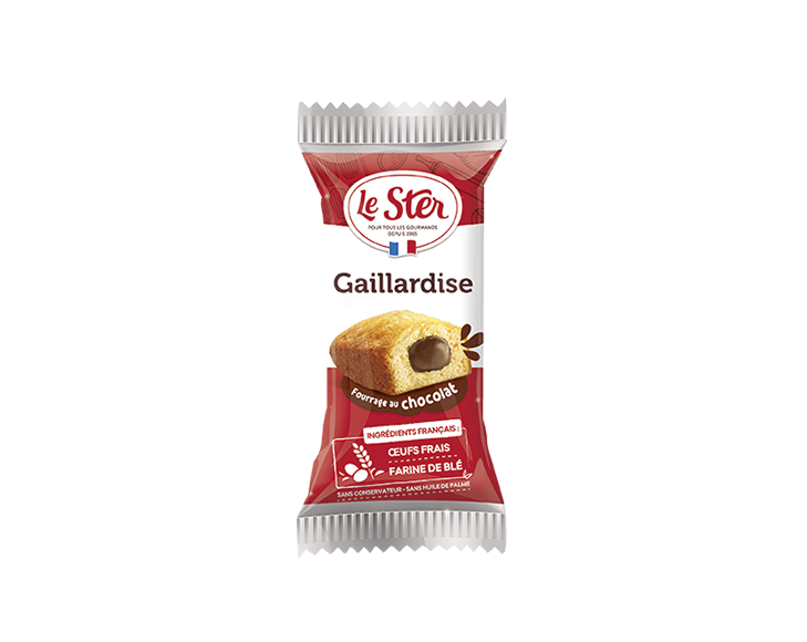 Gaillardise mini moelleux au chocolat 30 g le carton de 60