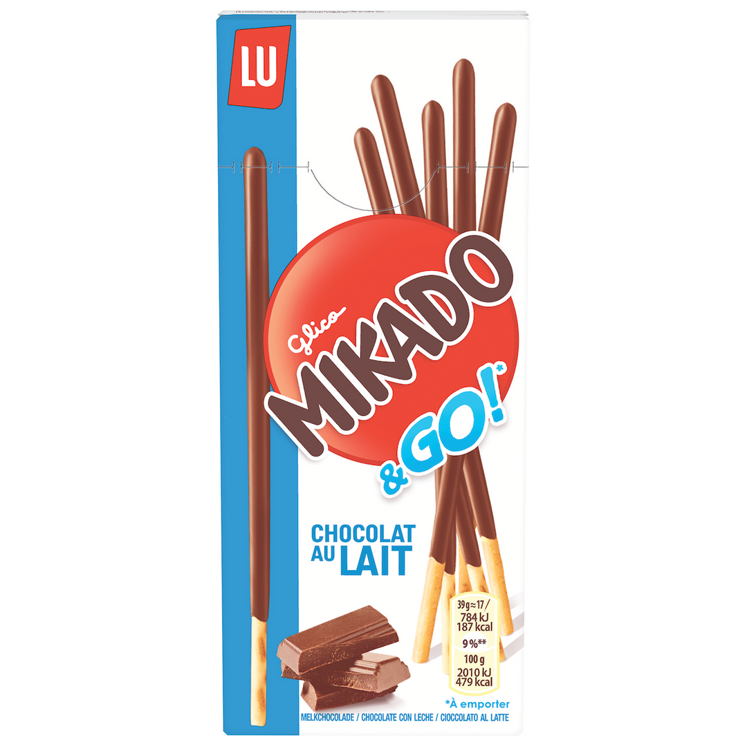 Mikado pocket lait 39 g x 24