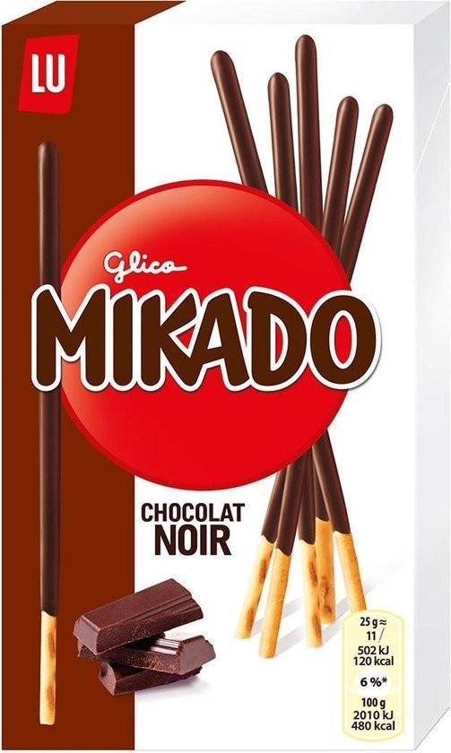 Mikado pocket noir 39 g x 24