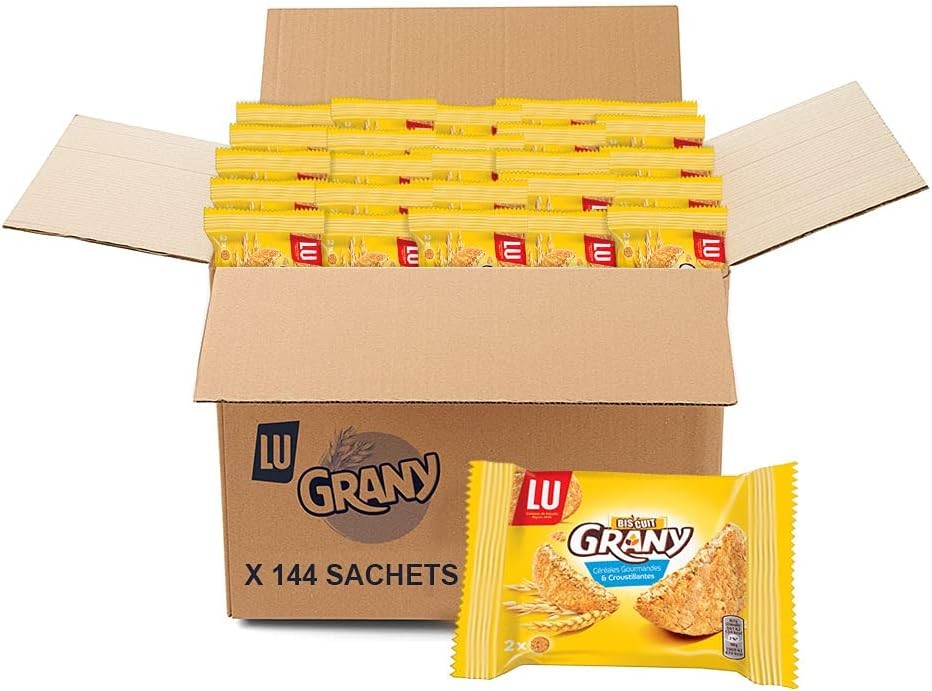 Pack de 144 sachets de 29 g grany nature