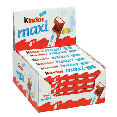 21 g kinder maxi chocolat