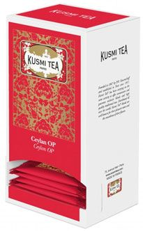 25 sachets ceylan op 55 g kusmi tea