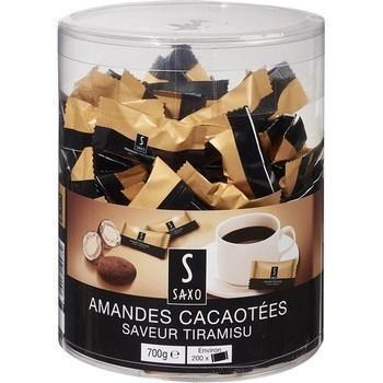 Amandes cacaotees saveur tiramisu 700 g environ 200