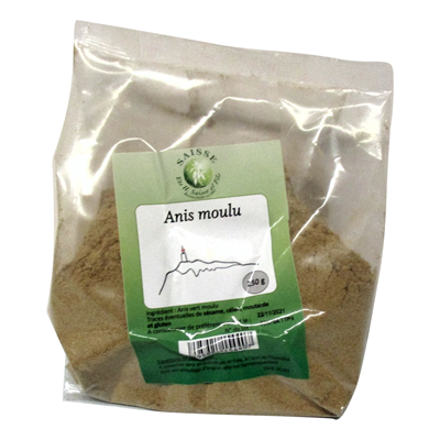 Anis moulu sachet 250 g saisse et fils