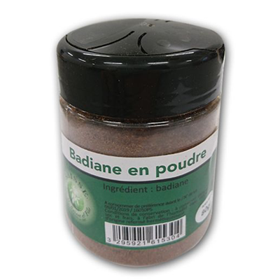 Badiane en poudre saisse 80 g 1