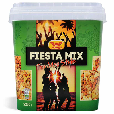 Biscuits aperitifs fiesta mix tex mex style 2 5 kg wings