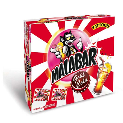 Boite malabar coca 200 pieces