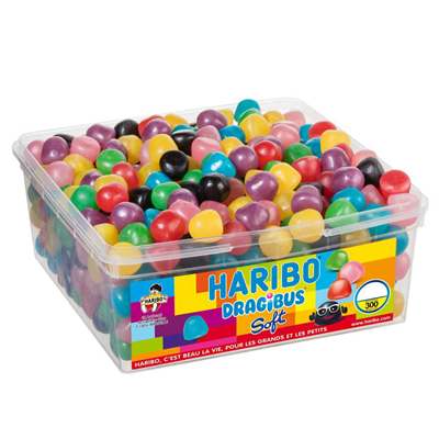 Bonbons dragibus soft 300 pieces haribo