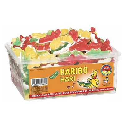 Bonbons haricroco 210 pieces haribo