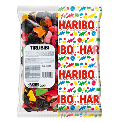 HARIBO - Car en Sac – Bonbons à la Réglisse – Sachet Vrac 2 kg : :  Epicerie
