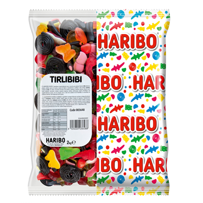 Bonbons tirlibibi sac 2 kg haribo