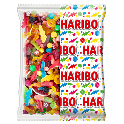 Bonbons world mix sachet de 2 kg haribo