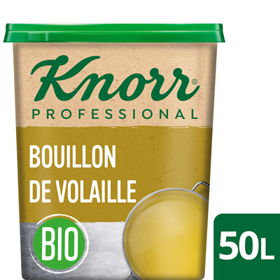 Bouillon bio de volaille 1 kg knorr