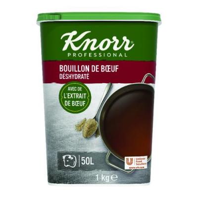 Bouillon de boeuf deshydrate 1 kg jusqu a 50 l knorr