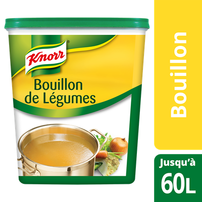 Bouillon de legumes deshydrates 1 2 kg jusqu a 60 l knorr