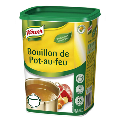 Bouillon de pot au feu deshydrate 1 1 kg jusqu a 55 l knorr