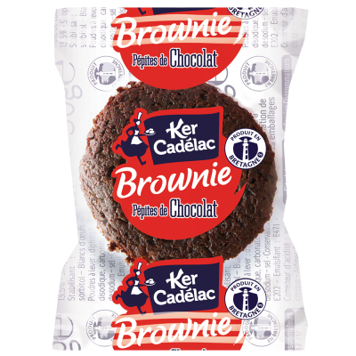 Brownie individuel 30 g x 100 ker cadelac