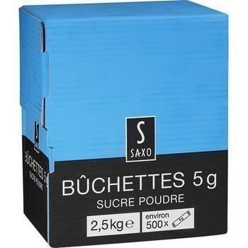 Buchettes sucre poudre 2 5 kg les 500