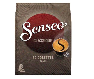 Cafe classique en dosette x 40 senseo