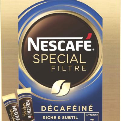 Cafe decafeine special filtre 25 dosettes nescafe