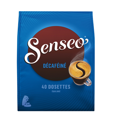 Cafe dosette decafeinee x 40 senseo