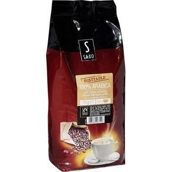 Cafe en grains 100 arabica equitable 1 kg