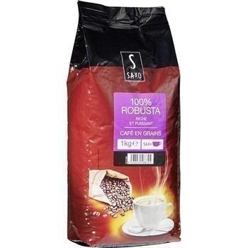 Cafe en grains 100 robusta 1 kg