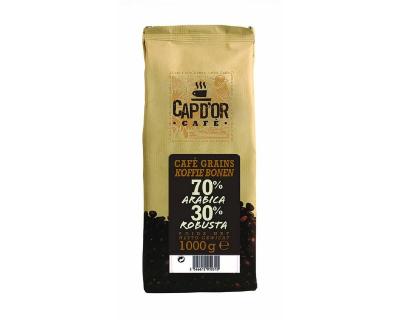 Cafe en grains 70 arabica 30 robusta cap d or 1 kg