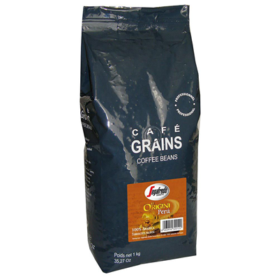 Cafe en grains le origini peru 1 kg segafredo