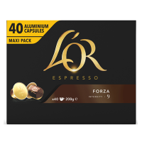 Cafe espresso forza 40 capsules l or