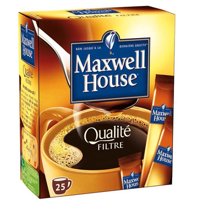 Café Qualité Filtre 25 sticks Maxwell House