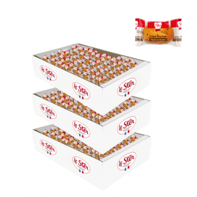 Cake rocher pepites de chocolat 37 5 le ster gros volume grossiste alimentaire