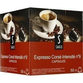 Capsules de cafe moulu expresso corse x50 compatibles nespresso