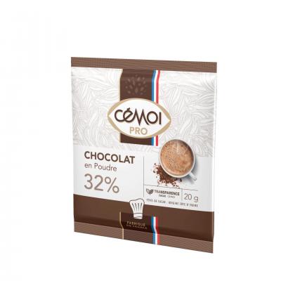 Chocolat en poudre cemoi 32 20 g