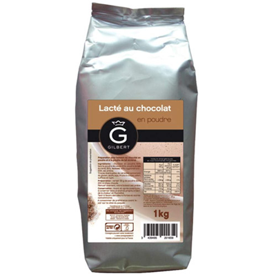 Chocolat en poudre BIO en dosettes 90 x 20 g Gilbert