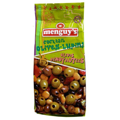 Cocktail olives lupins 200 g menguy s