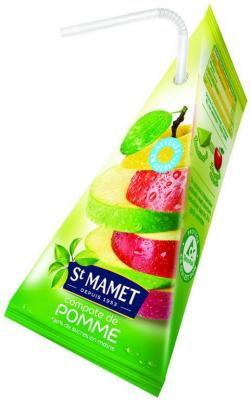 Compote pomme allegee en sucres berlingots 100 g st mamet