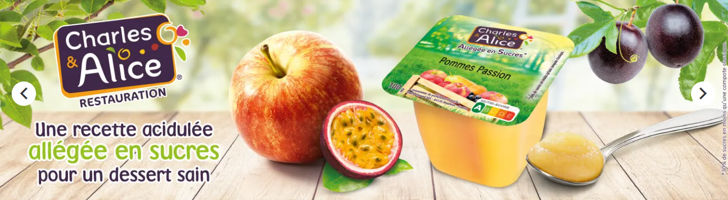 Spécialité de pomme Bio sans sucres ajoutés St Mamet professionnel