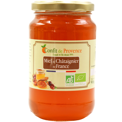 Confit de provence miel de chataignier de france 500 g