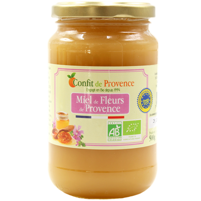 Confit de provence miel de fleurs igp 500 g