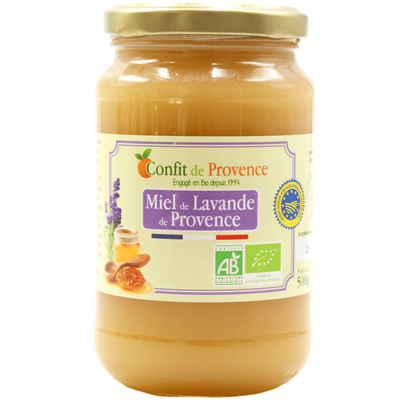 Confit de provence miel de lavande igp 500 g