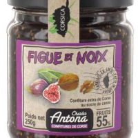 Confiture corse de figues et noix 250 g charles antona 1