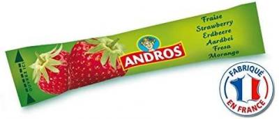 Confiture de fraise en stick 20 g x 100 andros