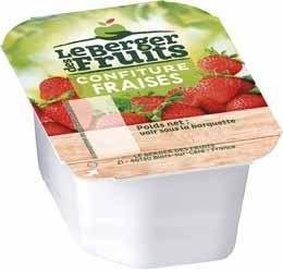 Confiture fraise le berger de fruits 30g