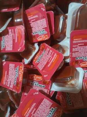 Coupelles ketchup colona 20 ml le lot de 50