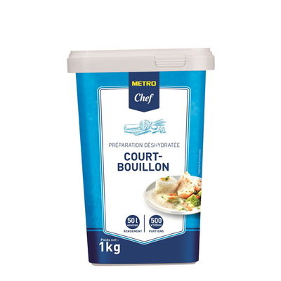 Court bouillon 50 l 1 kg metro chef 1