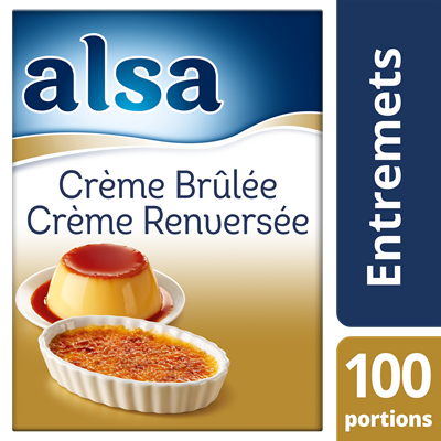 Creme brulee creme renversee 100 portions 1 35 kg alsa