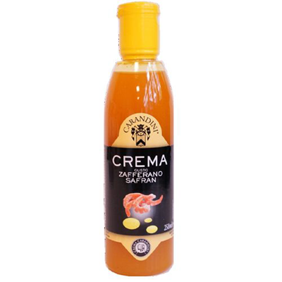 Creme de vinaigre au safran 250 ml carandini