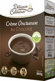 Creme onctueuse au chocolat 430 g x 2 48 rations 