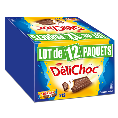 Delichoc lait 15 g x 12